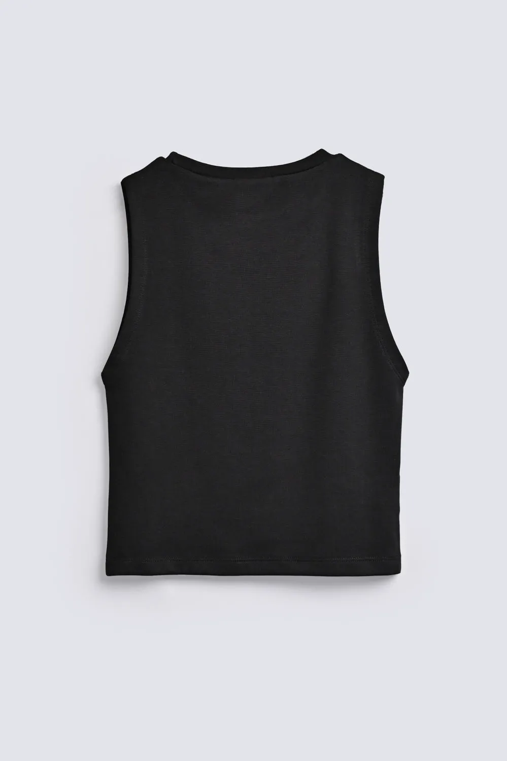 CROPPED TANK TOP Work Wear Flexible Apparel