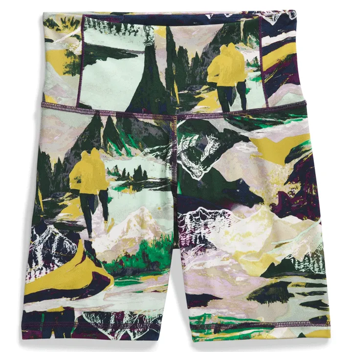 NoChafeFinish Free Movement The North Face Dune Sky Tight Short Womens