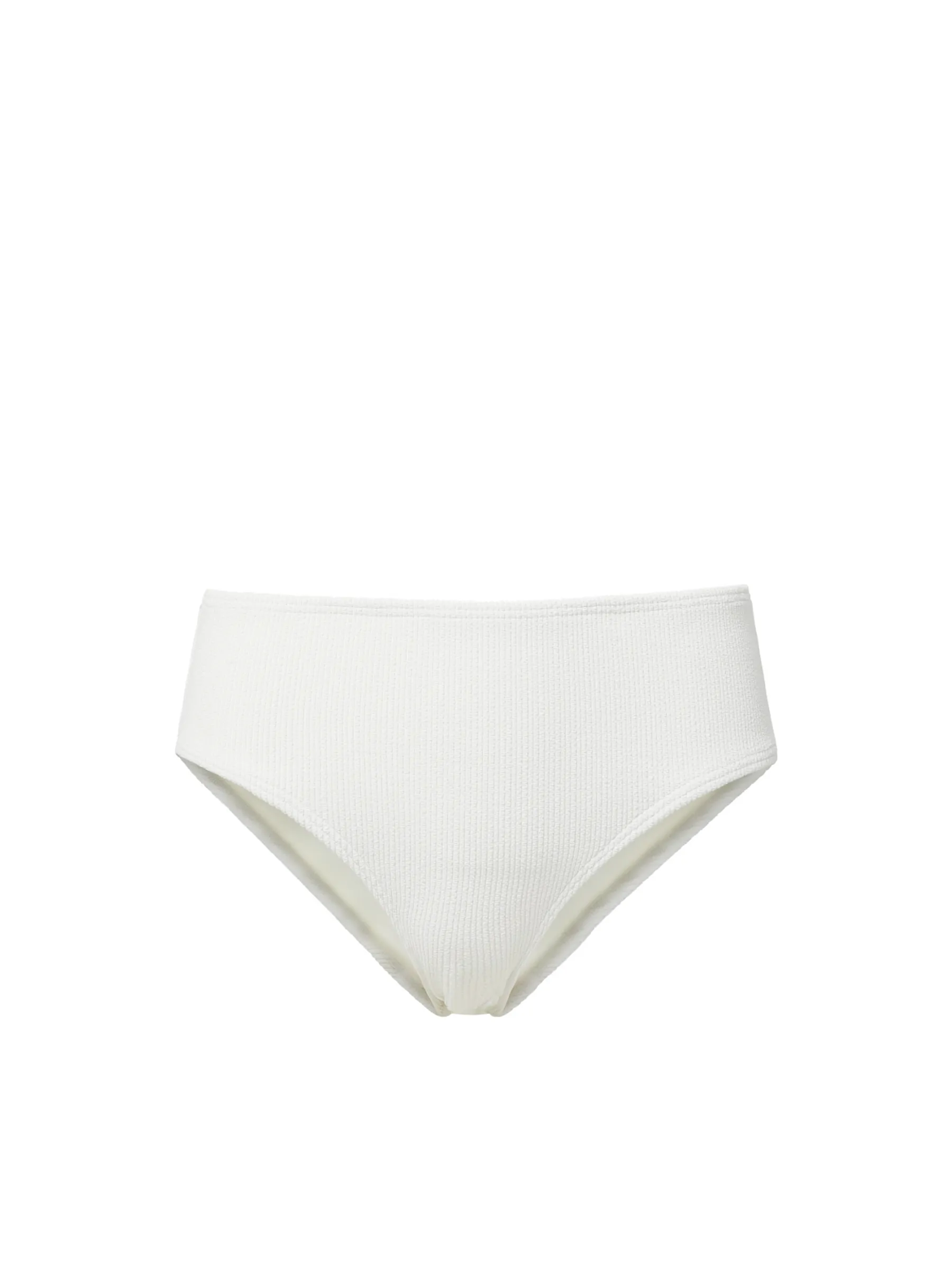 Classic Midrise Bottom Ivory Texture Durable Stitching