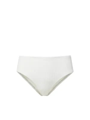 Moisture Wicking Texture Quick Dry Fabric Classic Midrise Bottom Ivory Texture