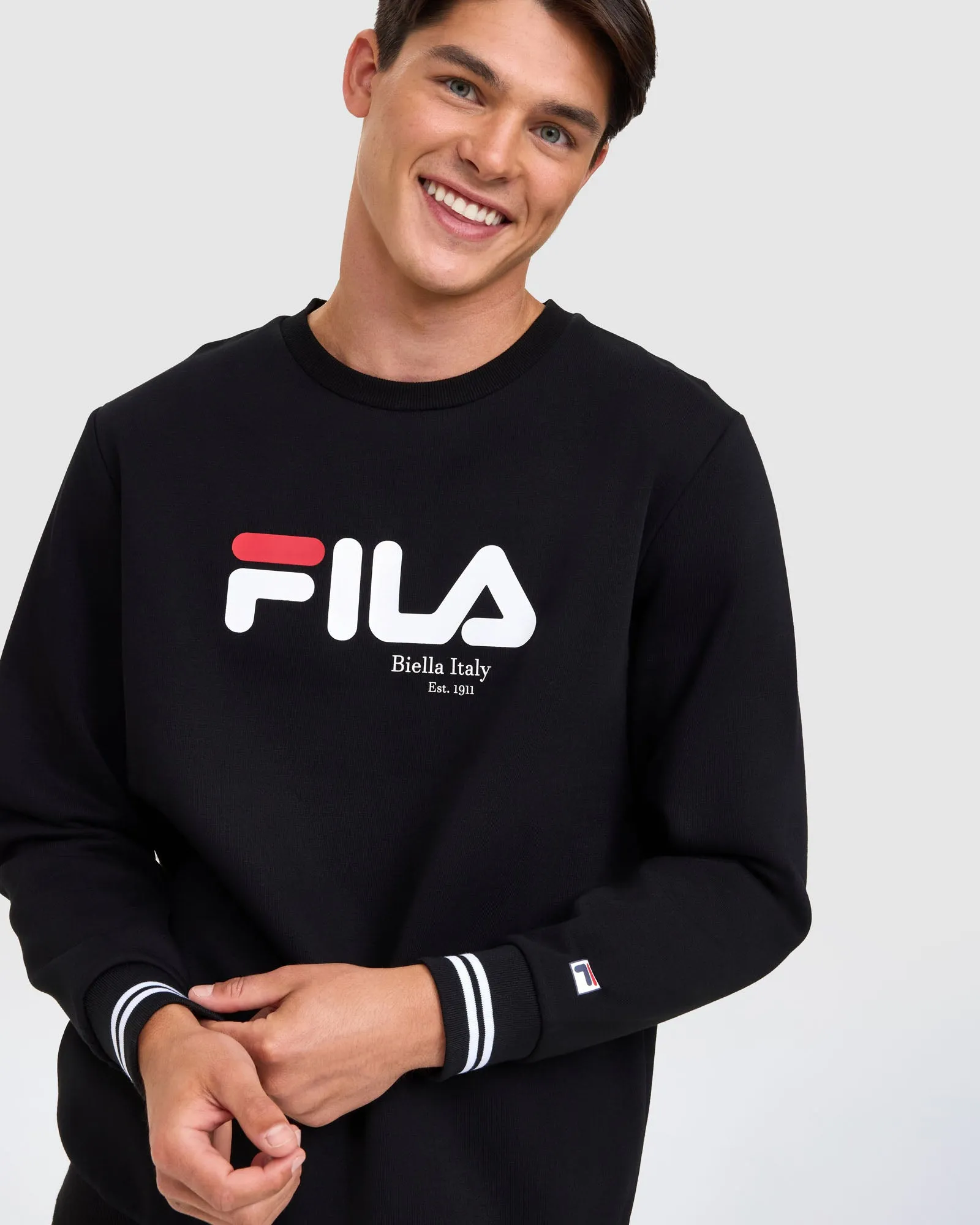 Fila Unisex Florence Black Sweatshirt product patch uniqueness