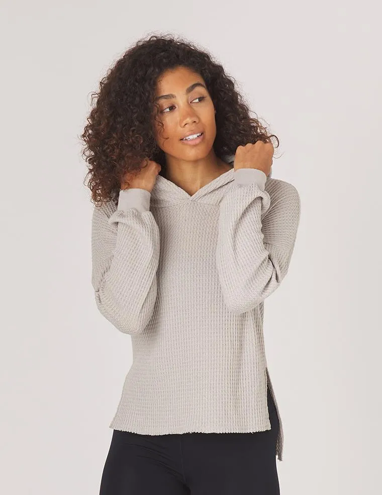 Comfy Streetwear Layer Essential Glyder Rush Long Sleeve Hoodie Sweatshirt - Sand