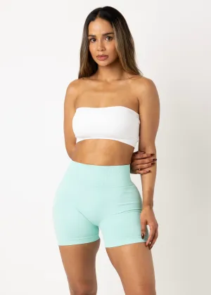 MULTIWAY SEAMLESS BANDEAU - WHITE Anti-bacterial seams
