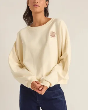 Timeless Chic Sun Bleached Slouch Fleece