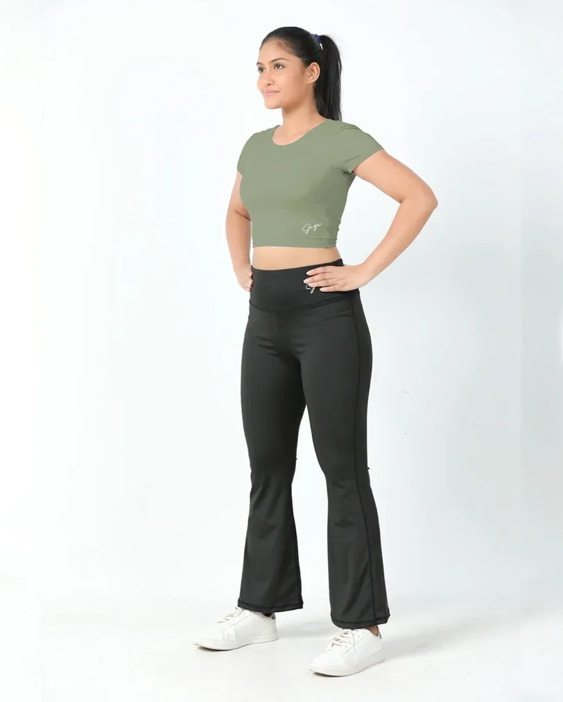 Subtle Details DareGlam Crossover Crop Top - Confidence in Style