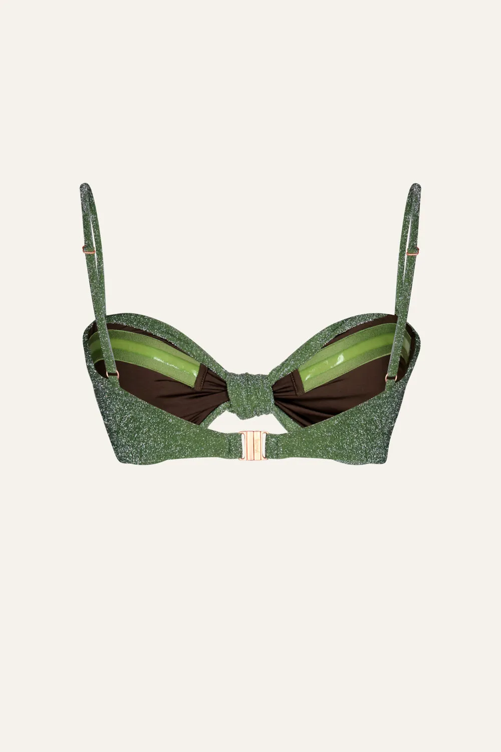 Heliconia Bikini Top No Ride Up Design