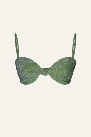 Multi Way Strap System Easy Care Material Heliconia Bikini Top