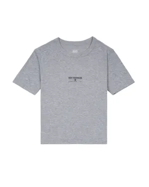 Women's Shellish W Cropped S/S Tee Easy Care Seasonal Staple