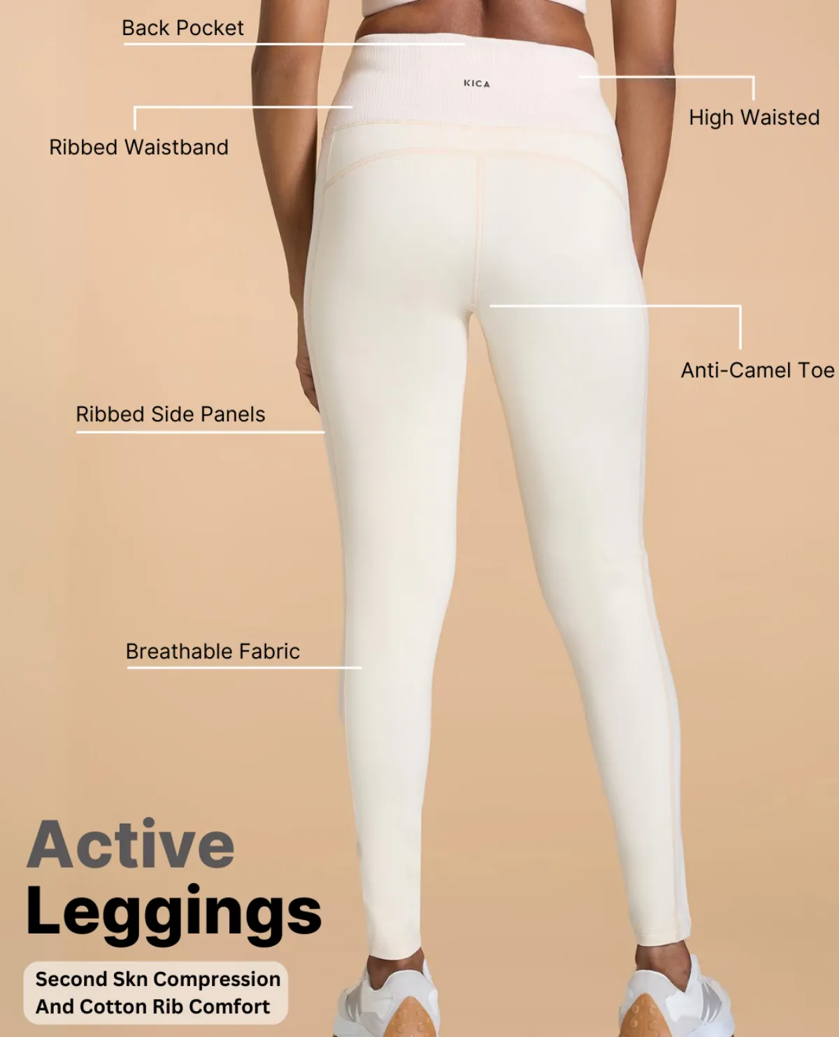 Daily Wear Active Leggings Refined fit