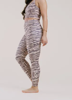 High Waisted Midi Leggings FadeResistant Dye