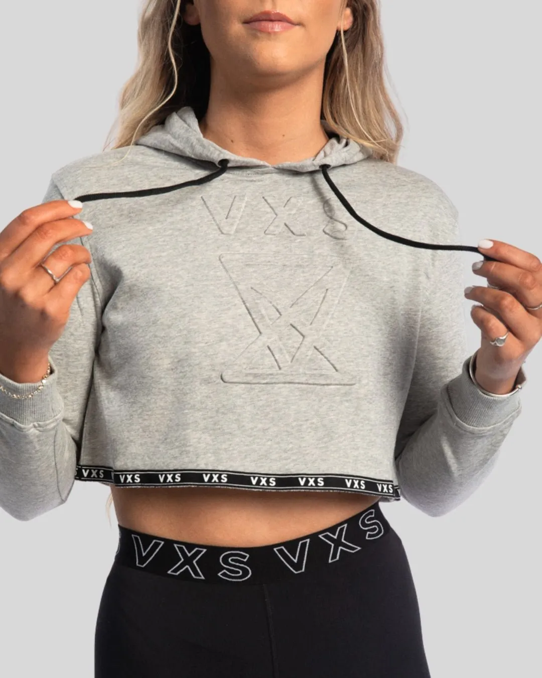Morning Walk Crop Hoodie