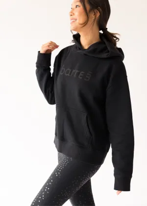 Design Edge b3 barre3 Relaxed Hoodie - Black/Black