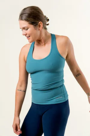 Step Up Racerback Tank Fall Mood