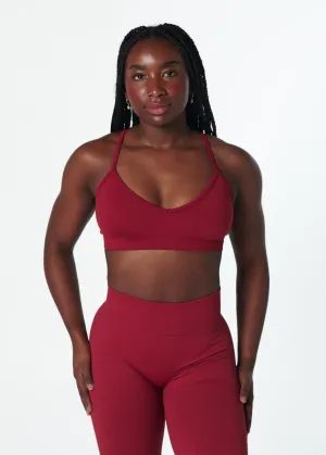 Sleeveless seams SIGNATURE BRA - CHILLI