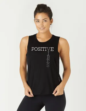 Glyder Positive Vibes Power Tank - Black manual control area saturation