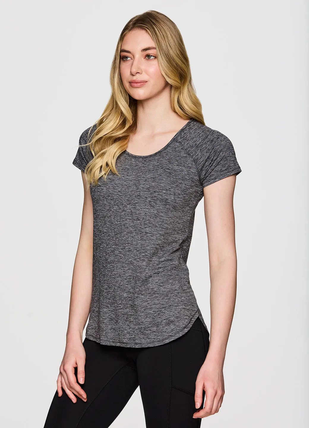 Stratus Heathered Super Soft Tee Embroidered