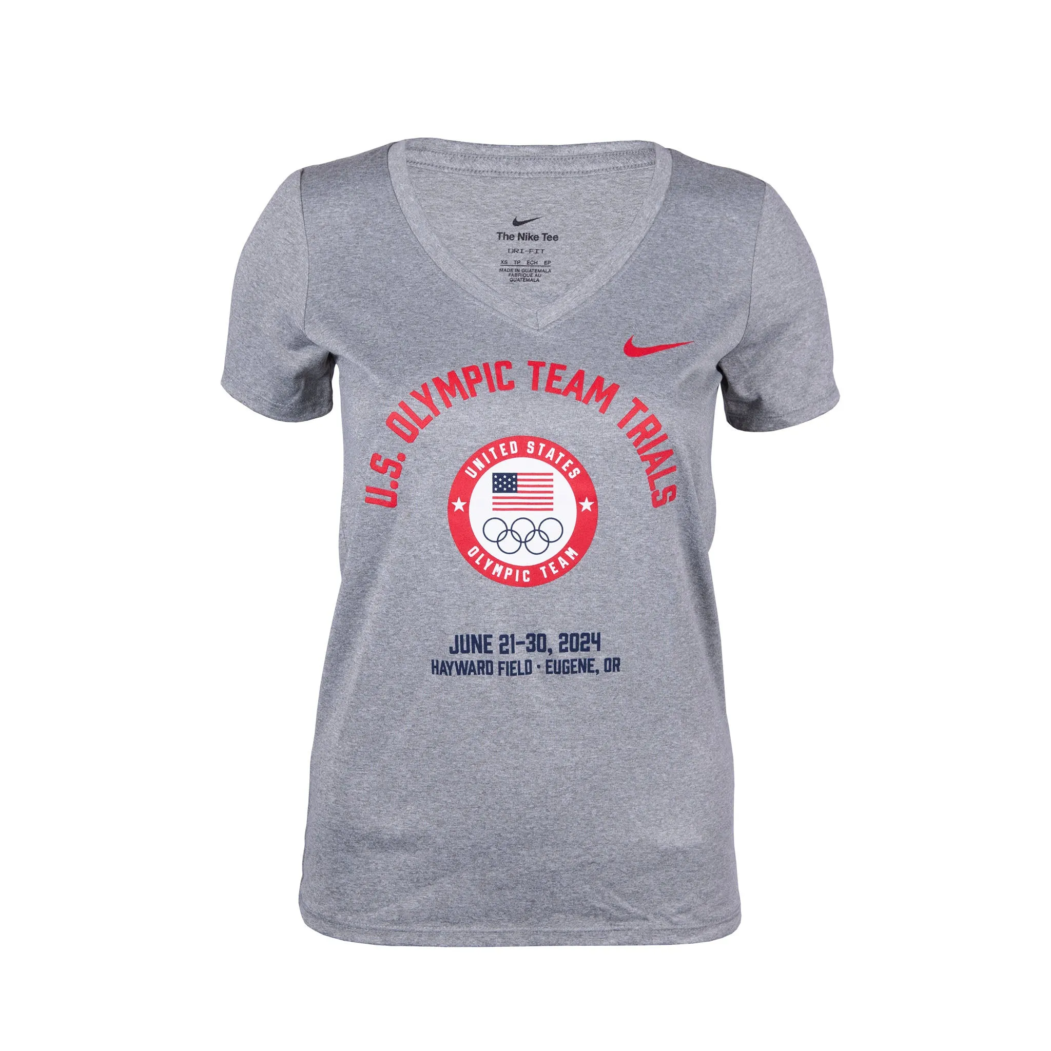 Nike USATF Women's 2024 U.S. Olympic Team Trials Legend T-Shirt Cozy Wearable Fresh Comfort Style