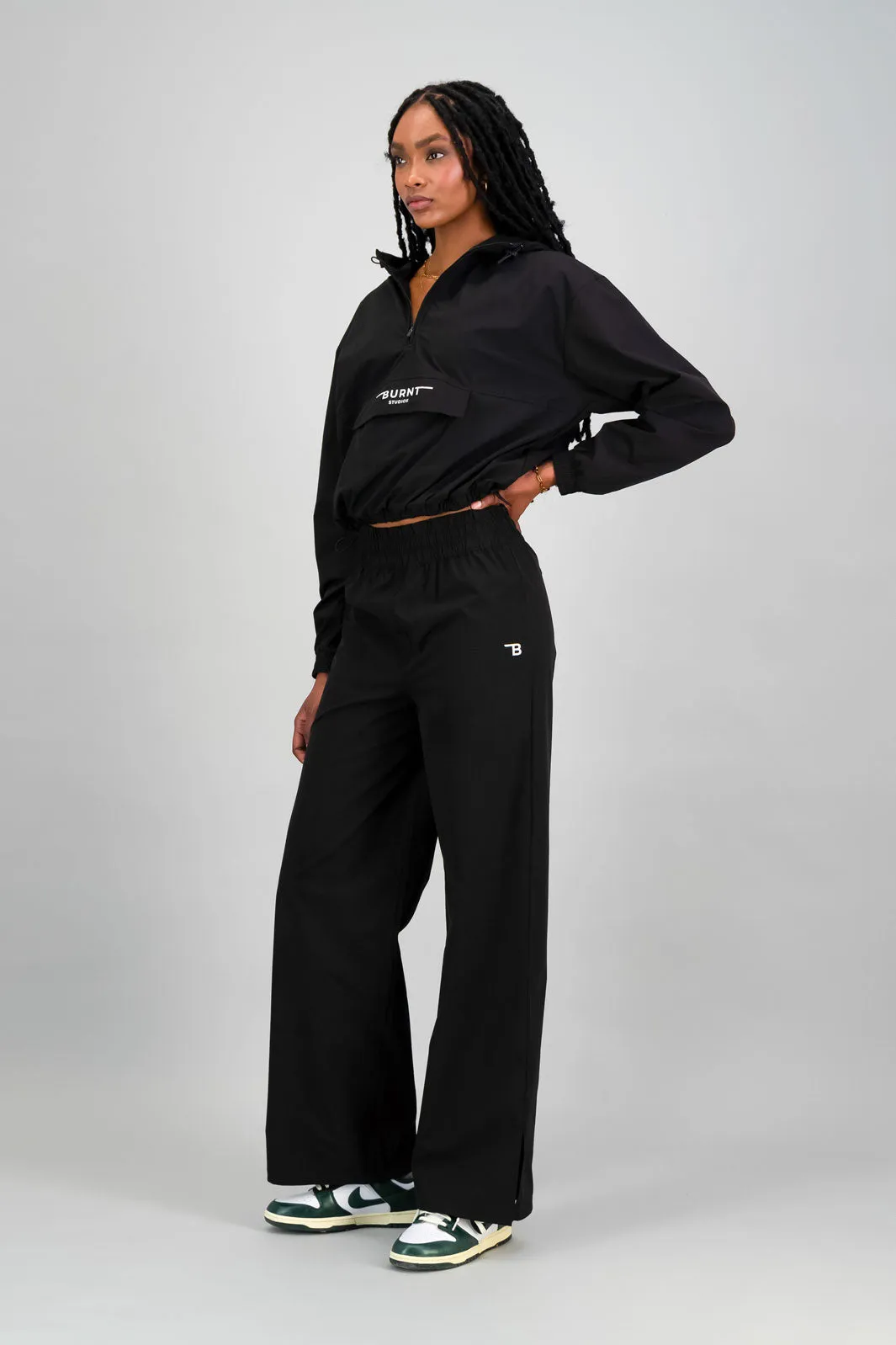 Chilly Weather Wear London Flares - Black