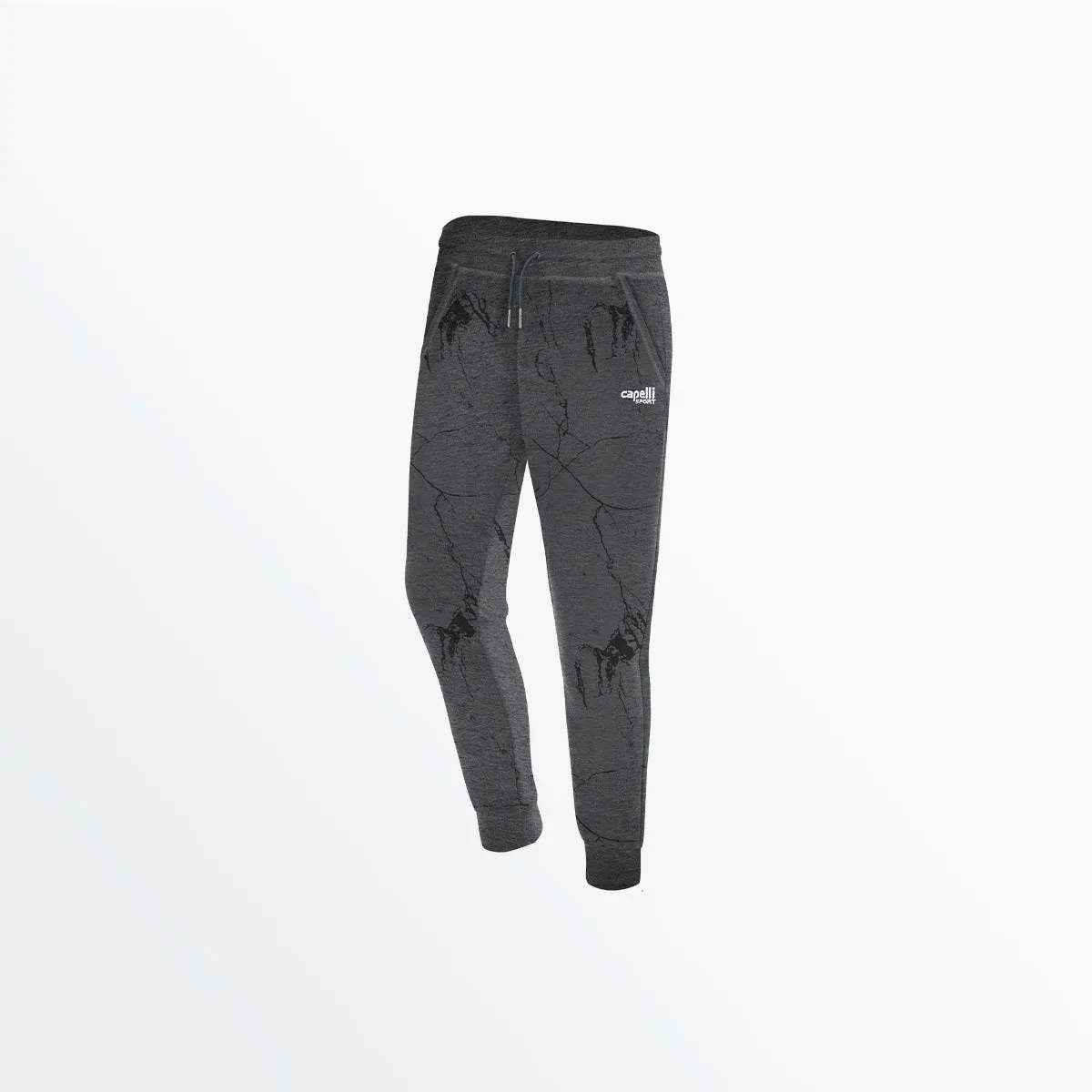 Light Layer WOMEN'S MARBLE FRENCH TERRY JOGGERS