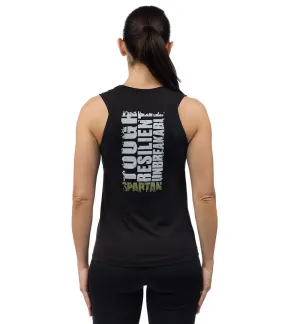 SPARTAN Stacked Logo Tank - Women's Magnetic Closure Comfort sleepwear