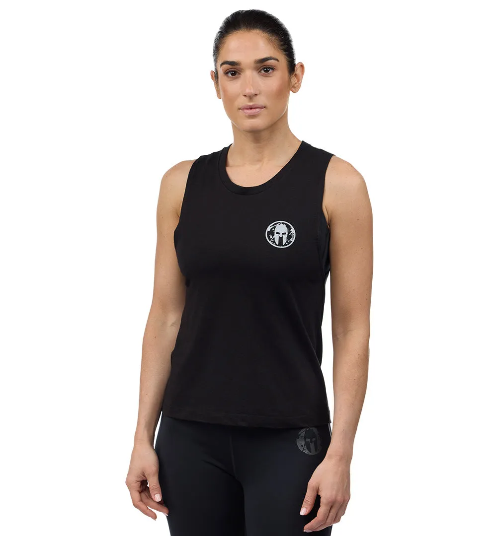 SPARTAN Stacked Logo Tank - Women's Farm Glow NonIrritatingSeams