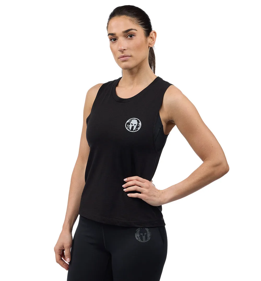 SPARTAN Stacked Logo Tank - Women's SmoothFinish StaticResistantLining