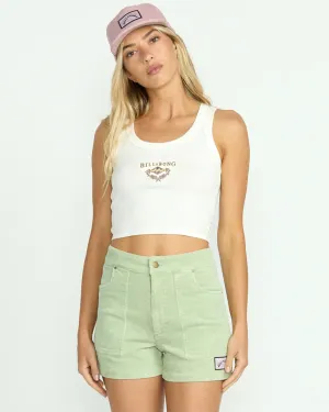Original Tiny Knit Tank Top - Salt Crystal Style - modern
