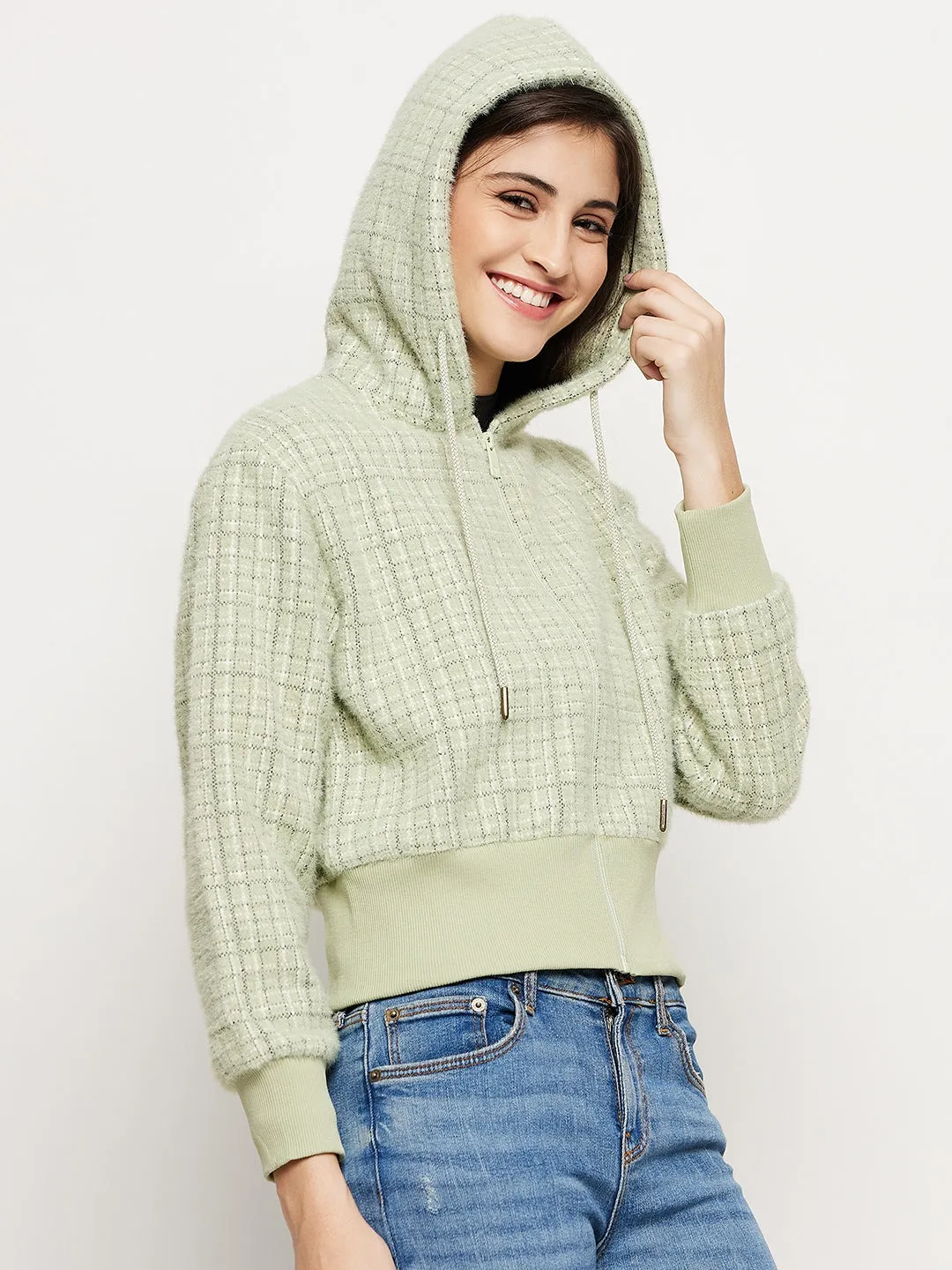 Simple Fashion Easy Layering Madame Grape Sweatshirt