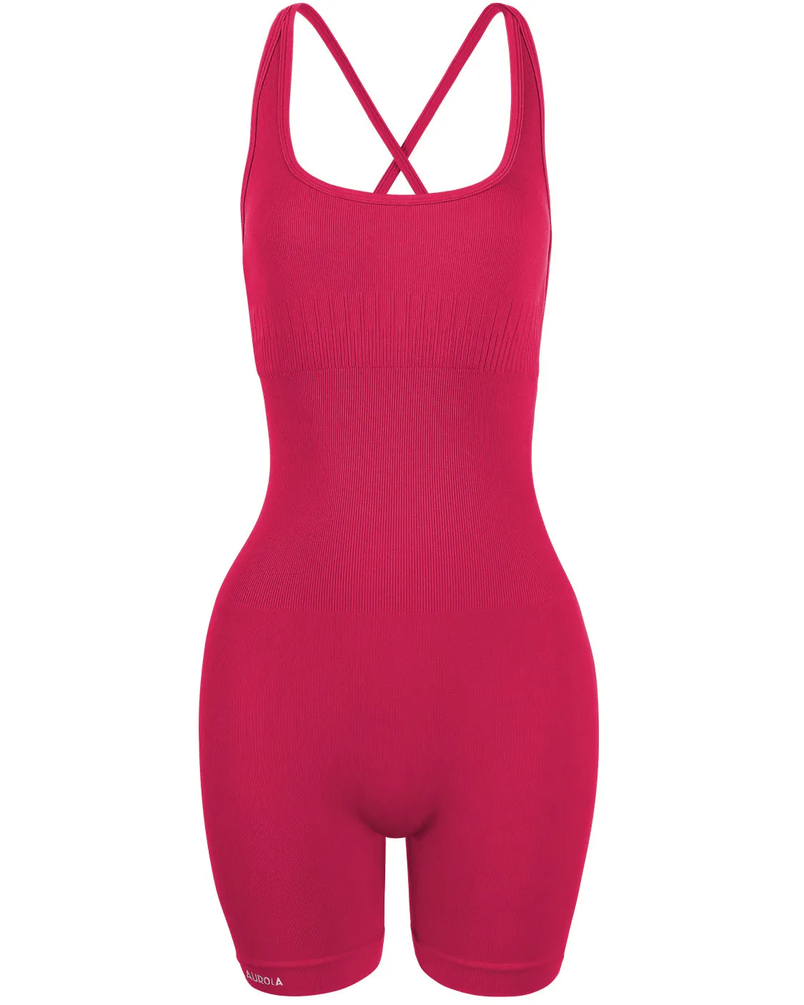 OdorResistant Fabric Compression Fit AUROLA Strappy Romper