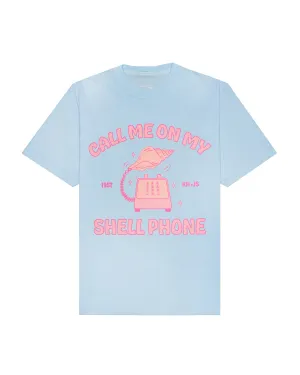 monochromatic Call Me On My Shellphone S/S Tee