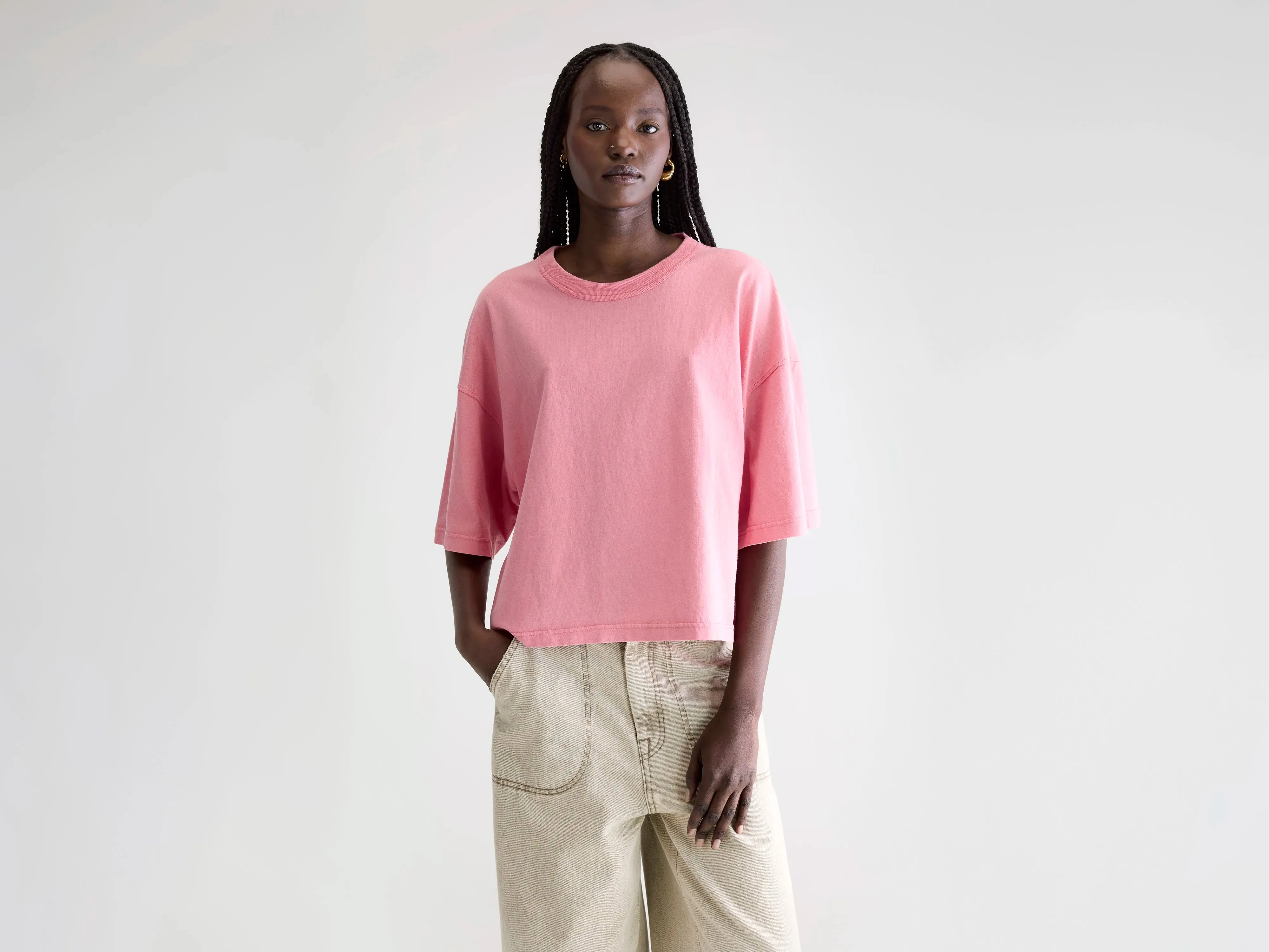 Voss short-sleeve t-shirt  (252 / W / CANDY) Cozy Touch