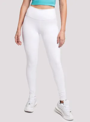 Dance Practice Lightweight Material Layering Comfort LEGGING SMART EMANA-WHITE