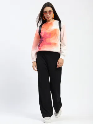 Madame Crew Neck Floral Print Beige Sweatshirt product anti odor freshness