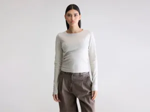 safe for skin ethical Flyer regular t-shirt (252 / W / OYSTER)