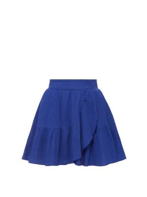 Functional Detail Convertible Style Izzy Skirt Iris