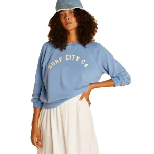 embroidery accents Wrangler x Billabong On The Rise Sweatshirt