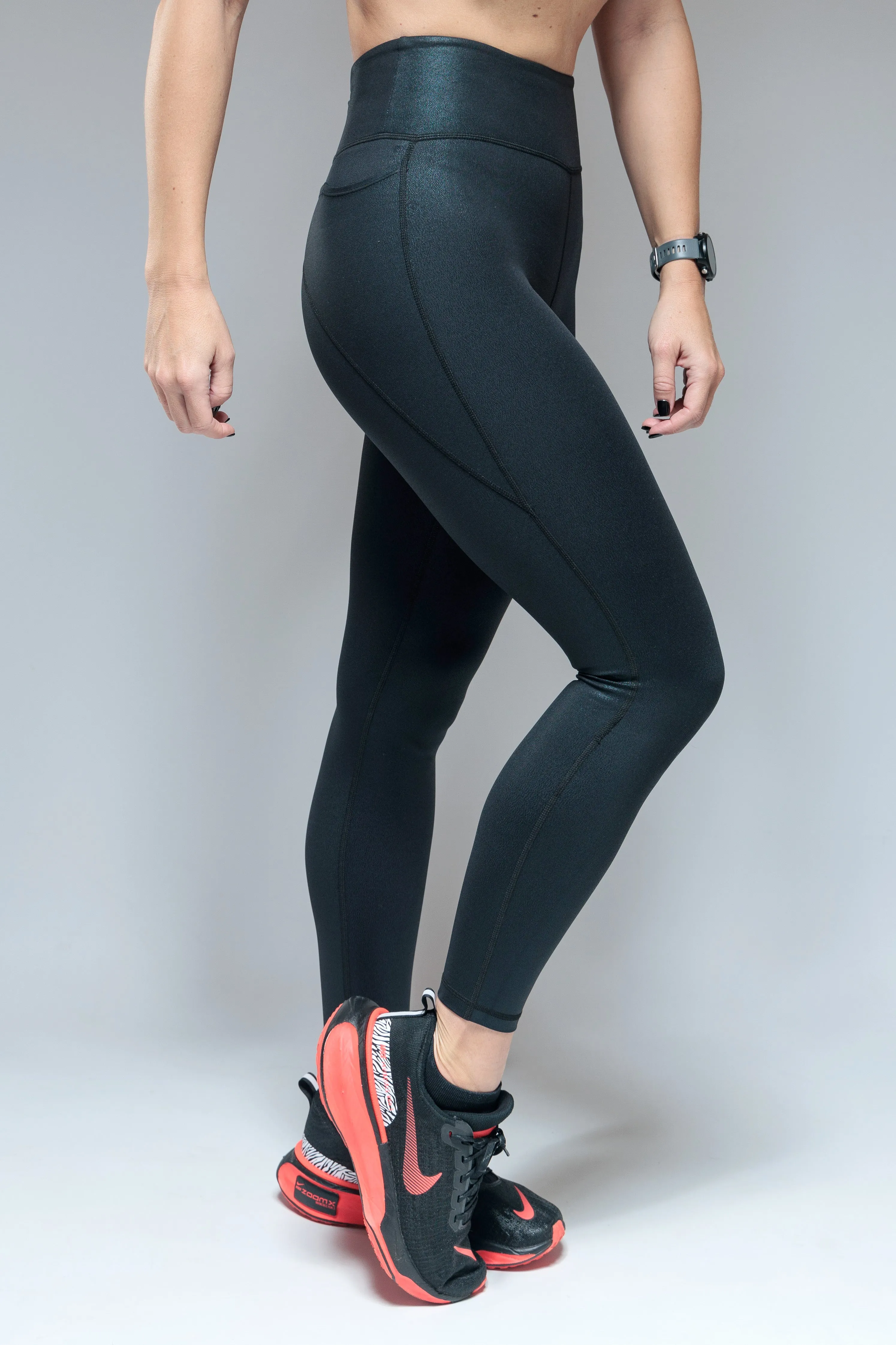 Comfortable Wear Black High Shine