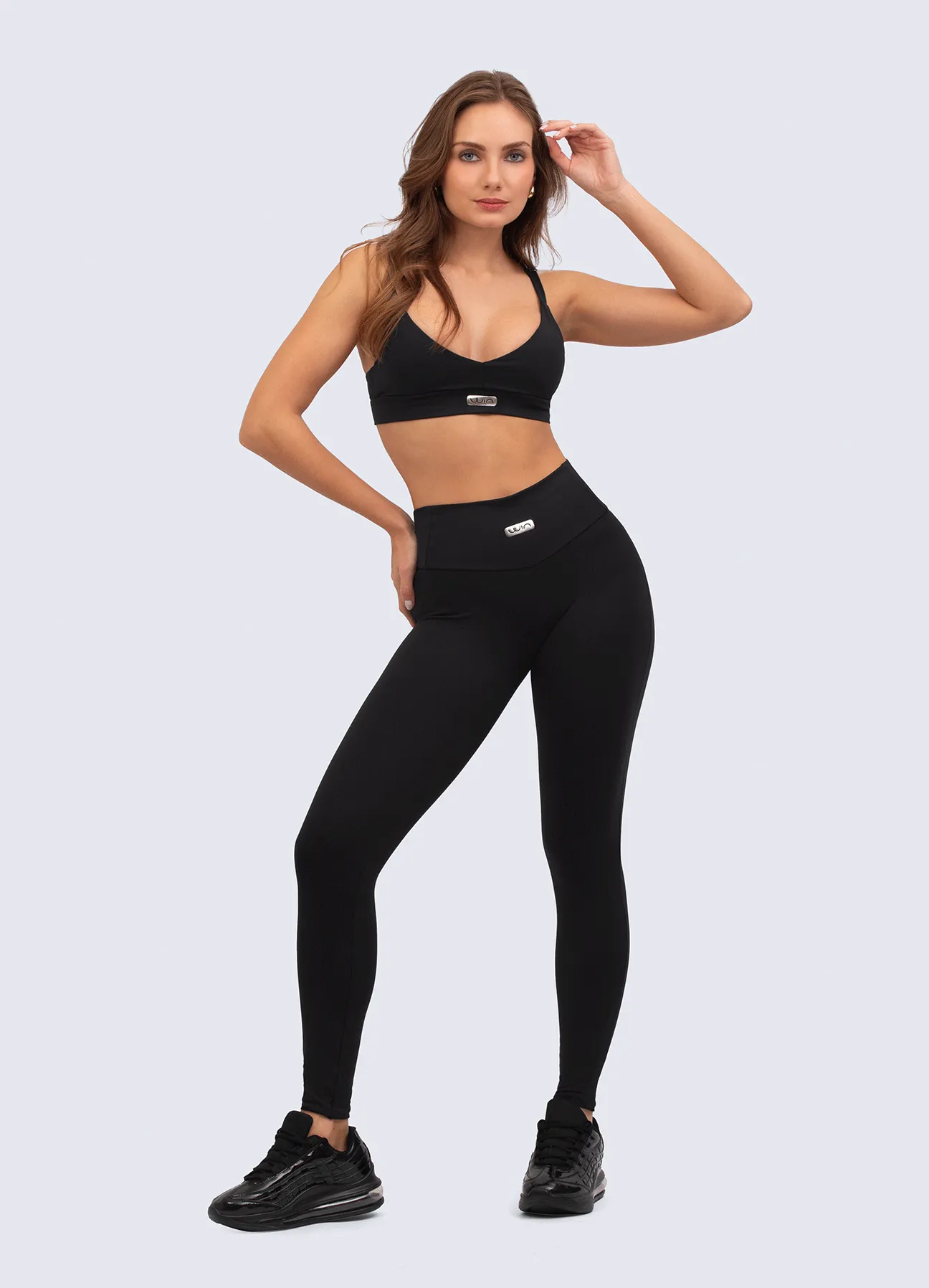 Calm Fit LEGGING EMANA LETS GO-BLACK