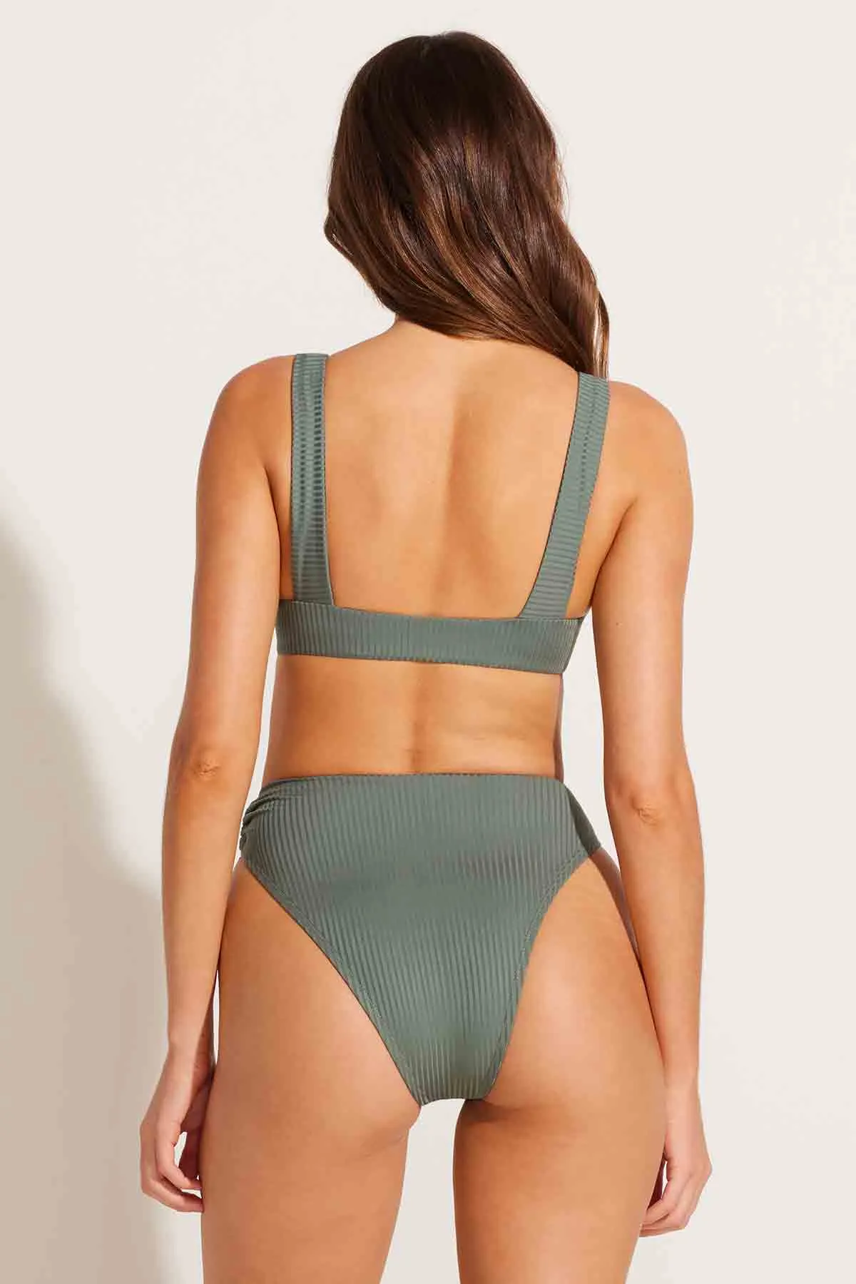 Lolita Bottom - Sea Green EcoRib Non Chafing Edges
