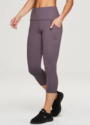 vivid color Prime X-Tech Power Capri with Pockets