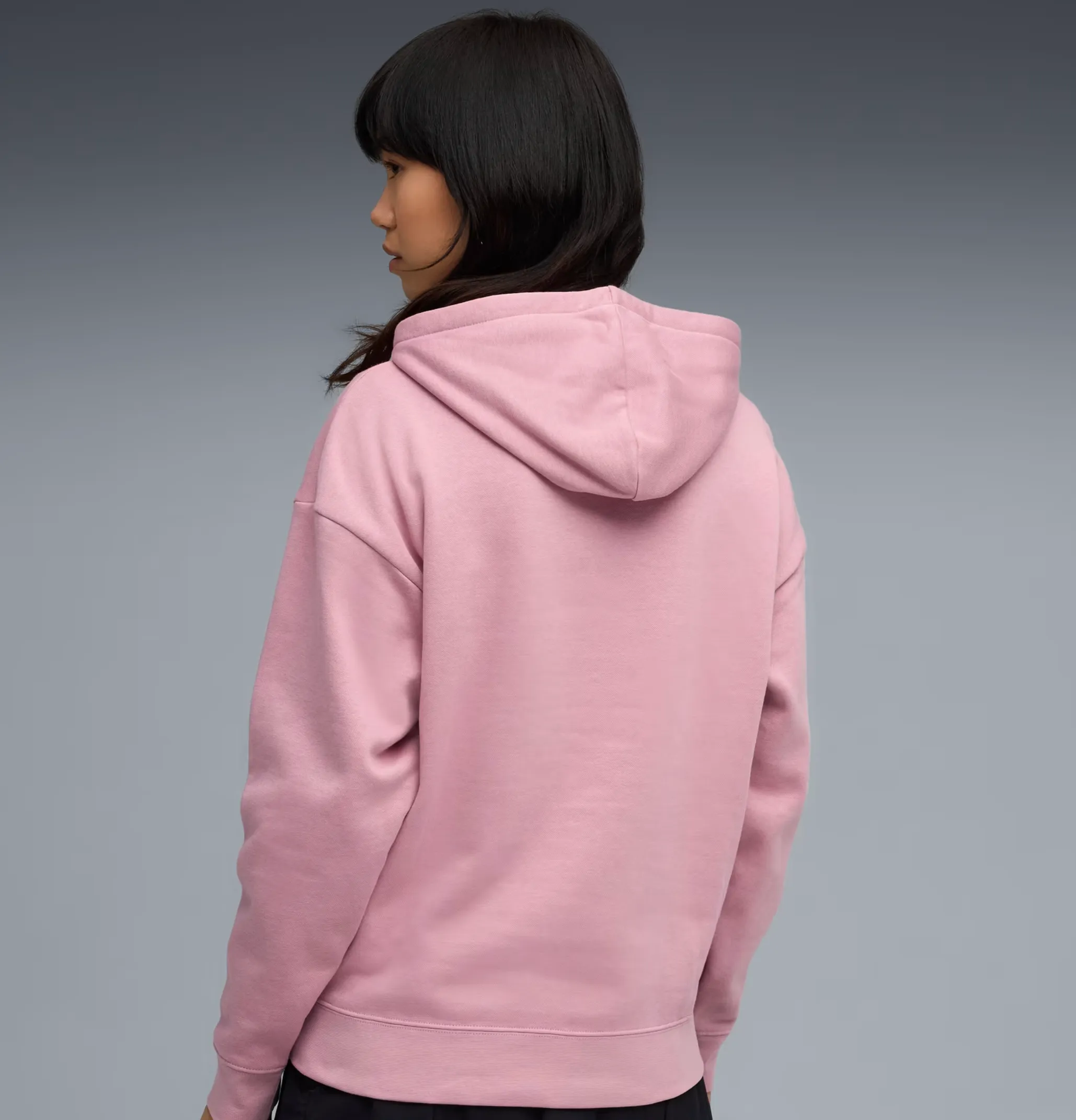 Puma Women's Essential Comfort Pink Hood Thermal Lining Comfortable Fashion