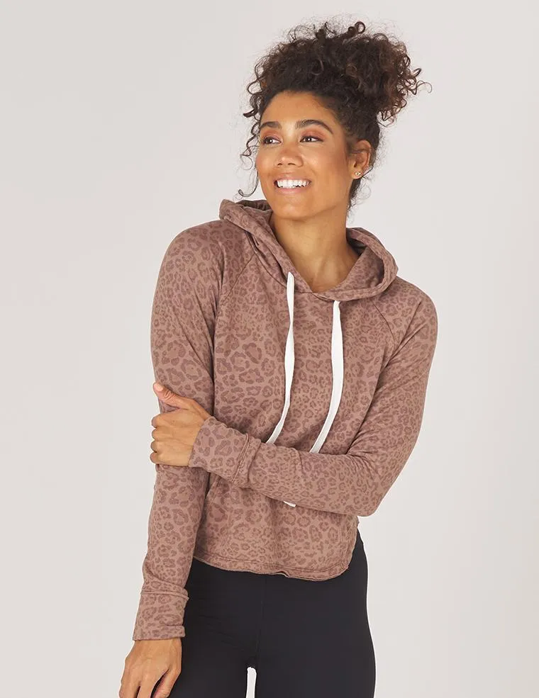 Modern Bold Glyder Rocky Hoodie - Cocoa Leopard