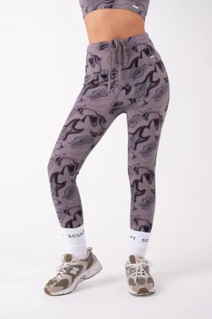 Flexible Wear Postpartum Fit Motion Ease Hybrid High Waisted Leggings Phoenix
