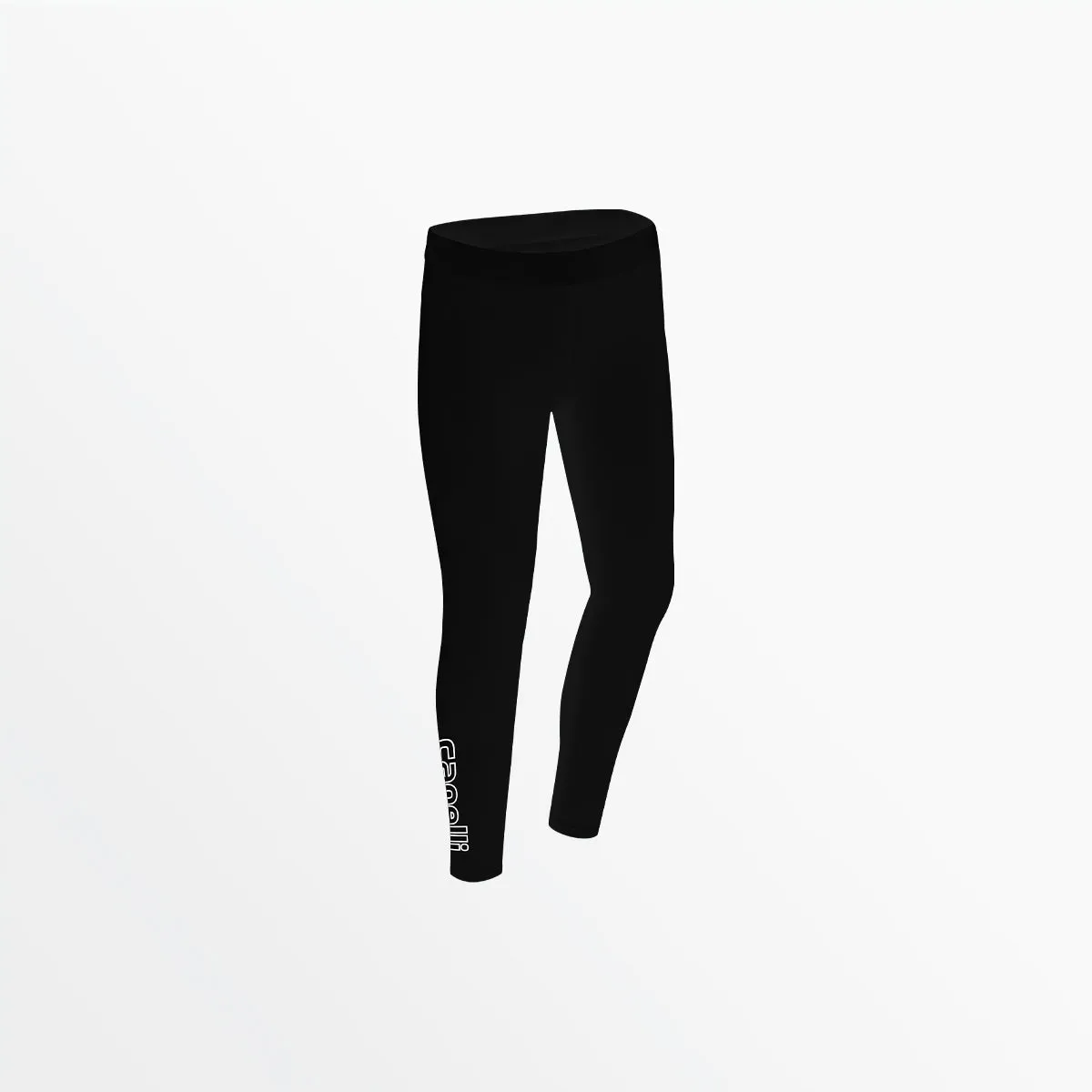 WOMEN'S MID RISE LOGO COTTON LEGGINGS Smart Wear
