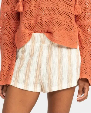 Playful Look Todos Waves High Waist Shorts (Past Season)