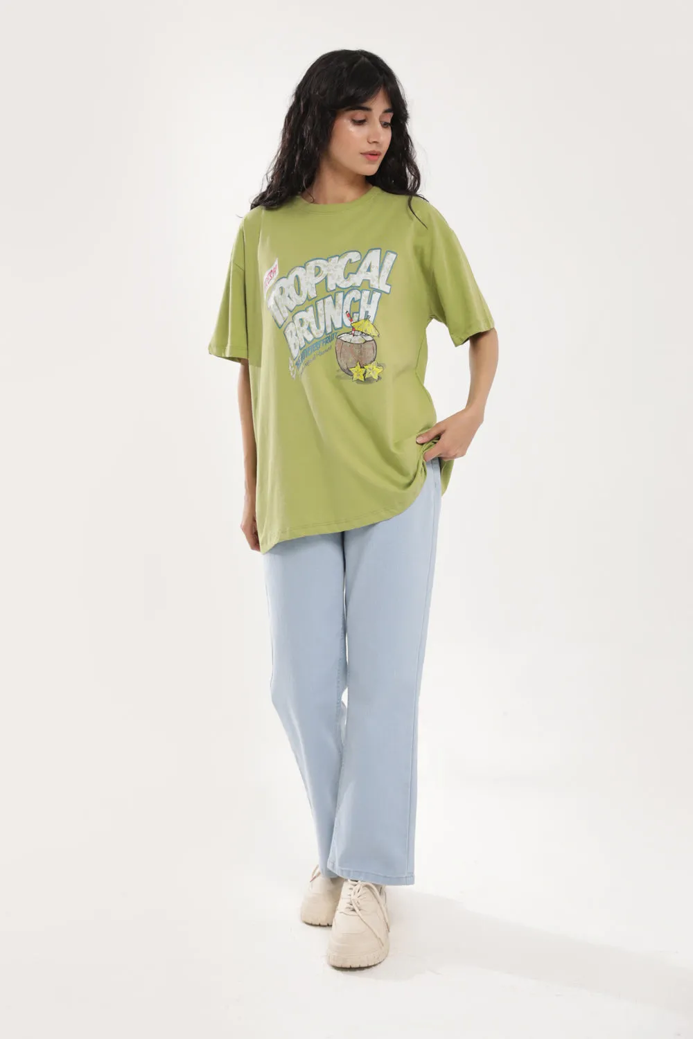 Lake Mood OVERSIZED GRAPHIC TEE