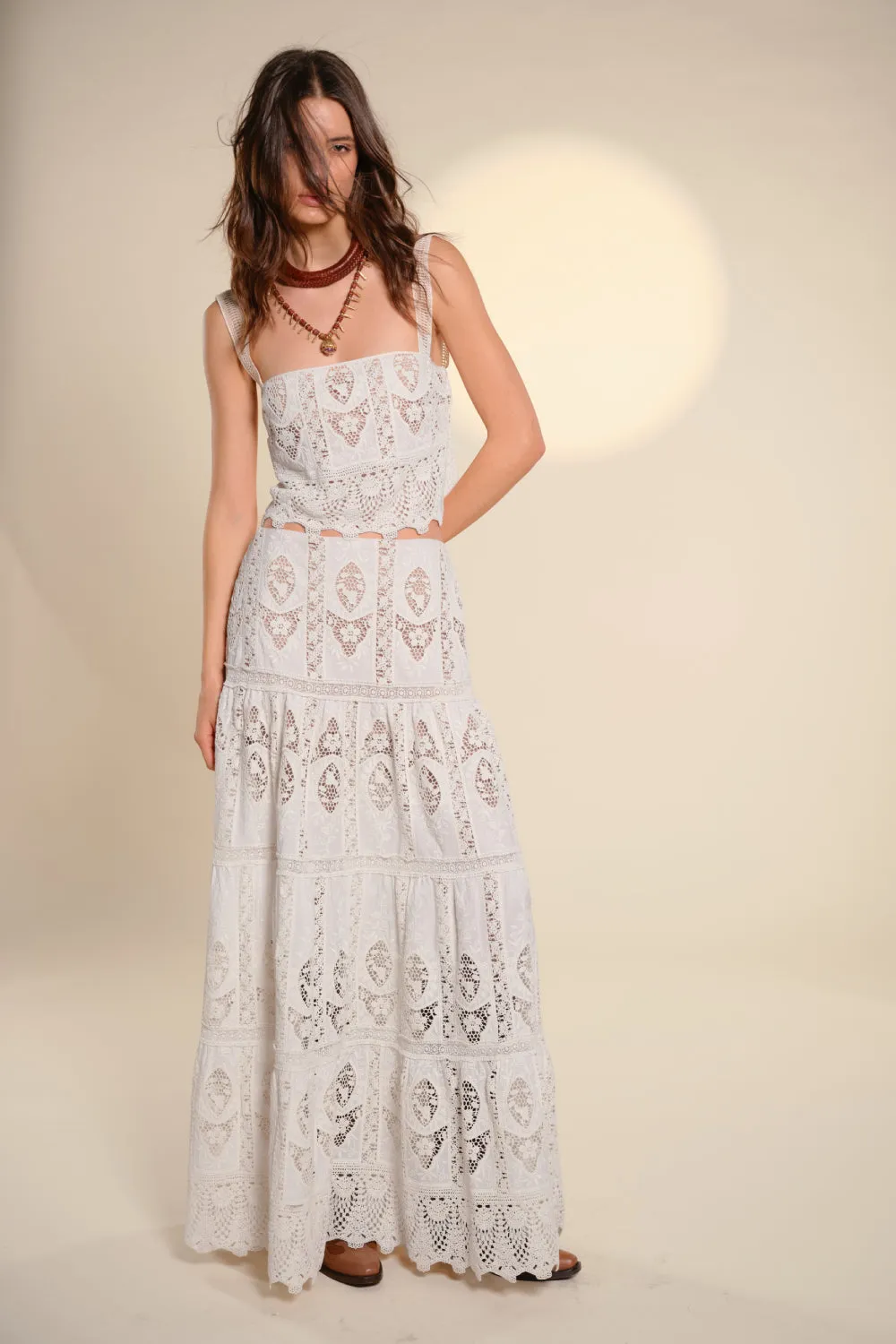 Highlighted Fields Skirt Modest Wear