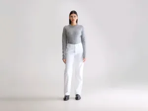 Versatile Style Denim N. 32 straight jeans (252 / W / WHITE)