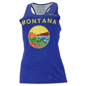 Women's Competitor Lite Interval Singlet - Montana slow life CompressionFreeCuffs