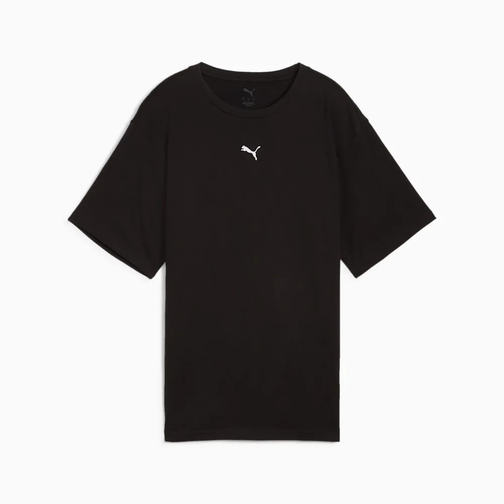 Puma Women's Essentials Relax Black Tee Fashionable Option